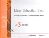 Complete Organ Works, Vol. 3 Organ sheet music cover